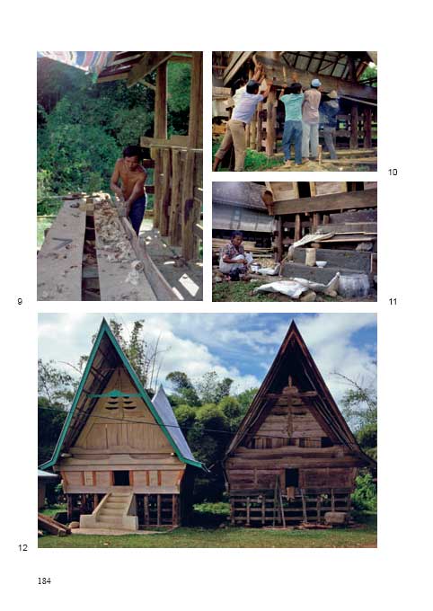 Toba-Batakhaus erbauen