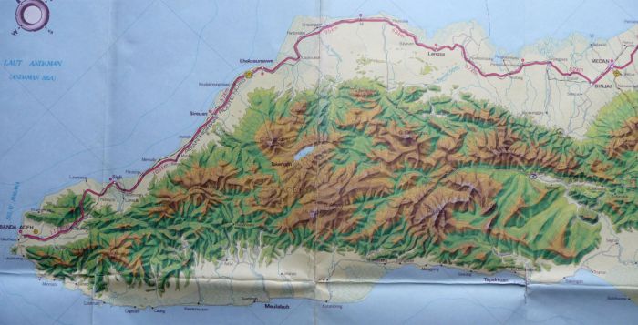 Aceh Karte 